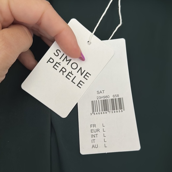 New with tags Simone Perele Satin Secrets Kimono - size large - Picture 3 of 3